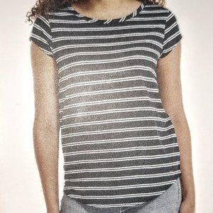 New Womens Nautica Striped Shirt Large